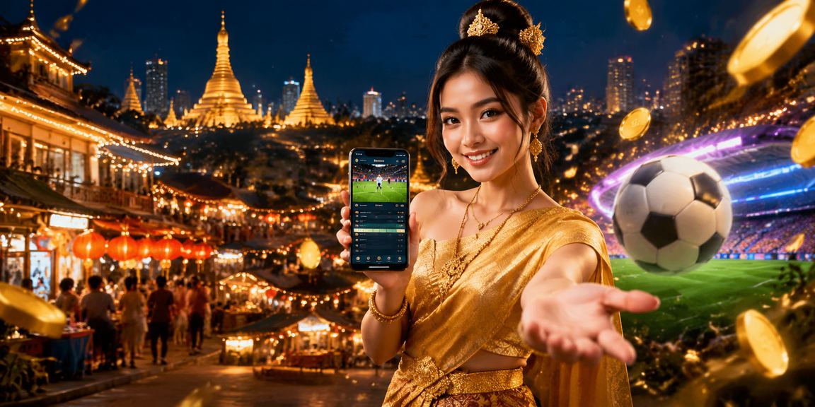 ရန်ကုန်မြို့ Chinatown တွင် ဘောလုံးလောင်းကစား အခြေအနေ